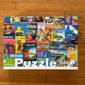 Seesaw Exotic Destinations 1000 Piece Jigsaw Puzzle